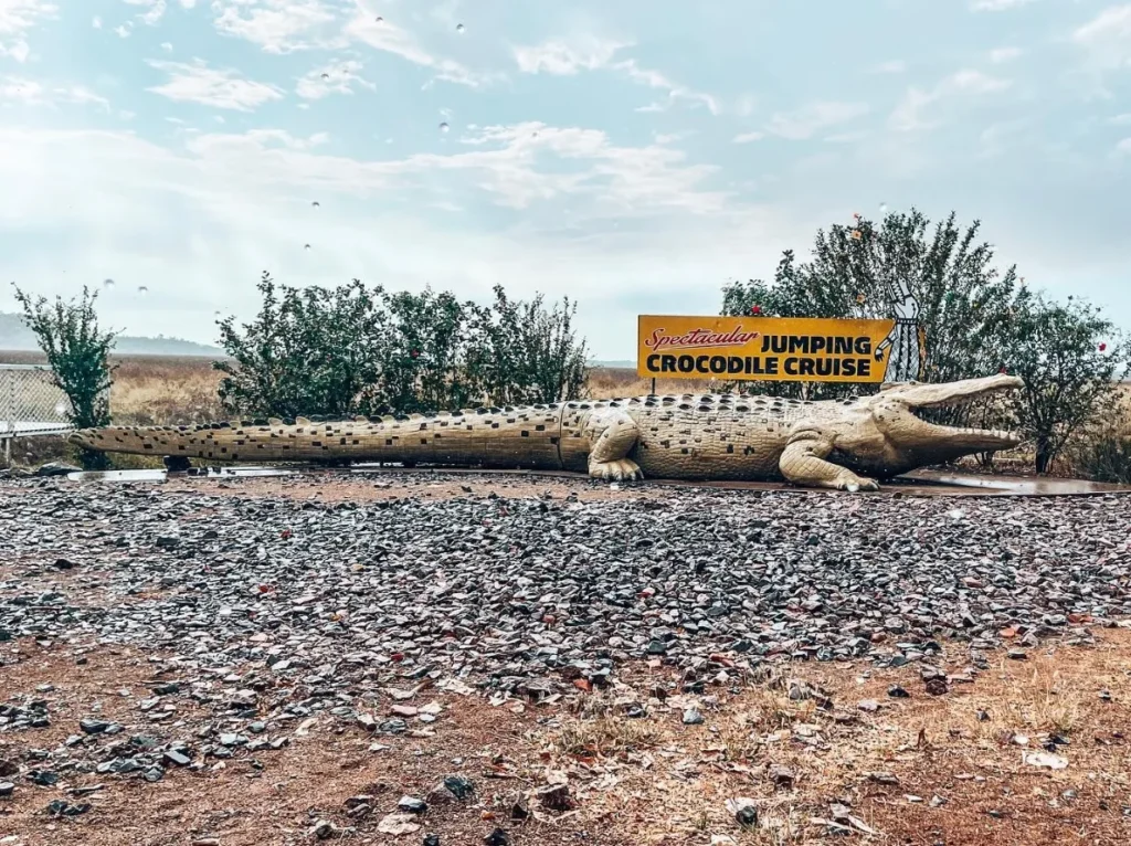Jumping crocodiles